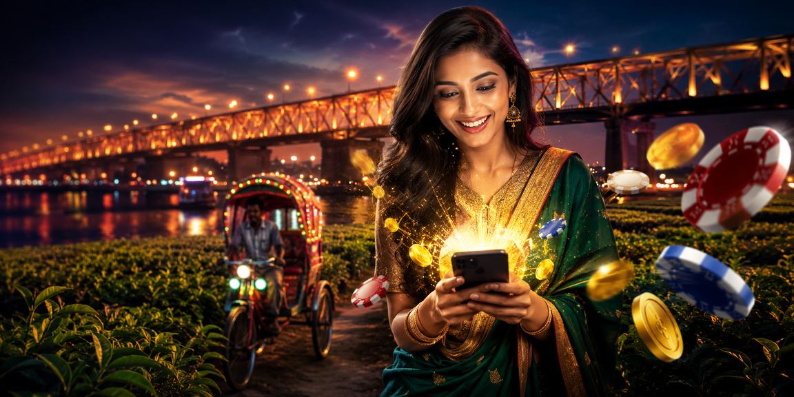 ঢাকার চা বাগানে টস প্রেডিকশন গেম প্রোমোশন উপভোগ করছেন