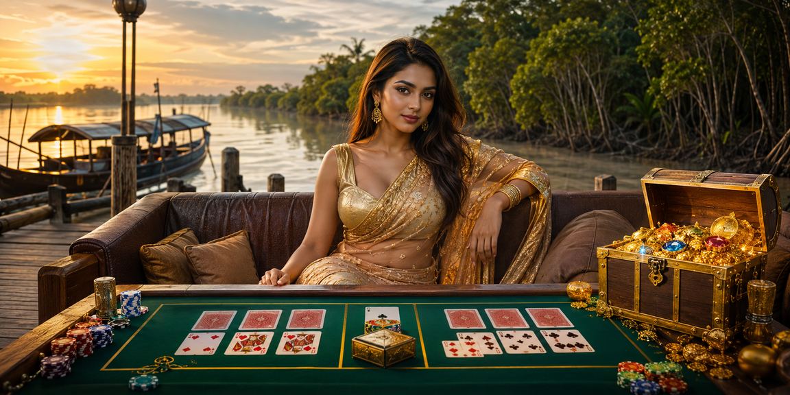 খুলনায় আন্দার বাহার গেমে অংশগ্রহণকারী খেলোয়াড়ের দৃশ্য